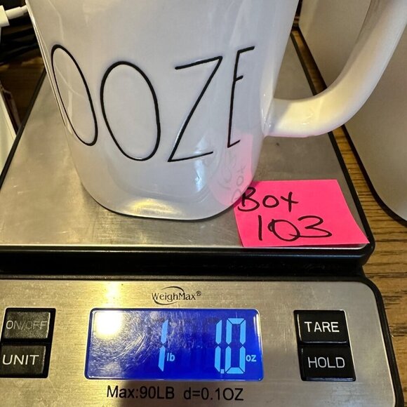 Rae Dunn SNOOZE Mug Ceramic READ Large Coffee Cup Magenta LL Farmhouse Gift - Picture 9 of 9